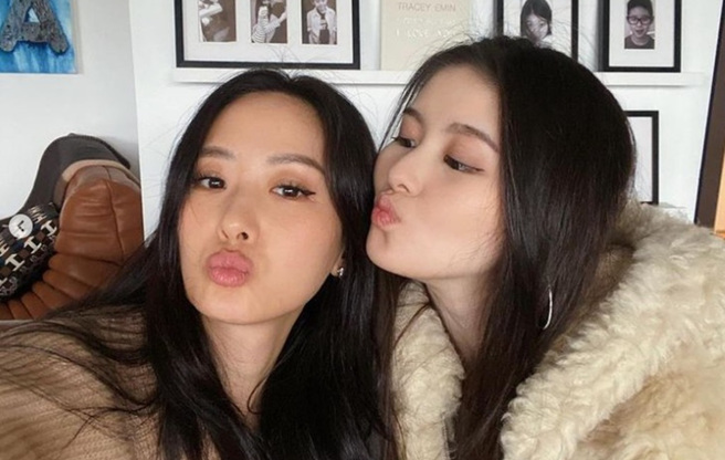 孙芸芸和女儿廖思惟都是美女。（图／IG@trinityliao）