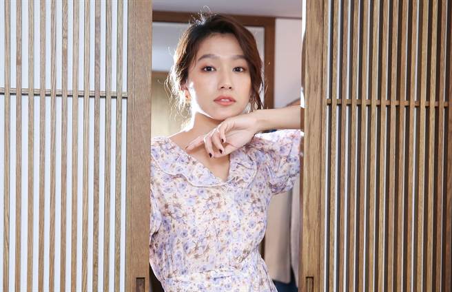 林意箴很感谢涂善存拍戏时给她的帮助。（陈俊吉摄）