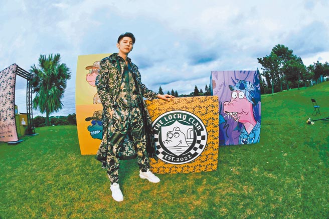 汪东城表示个性狂野的他与Daniel Wong品牌调性很符合。（Daniel Wong提供）