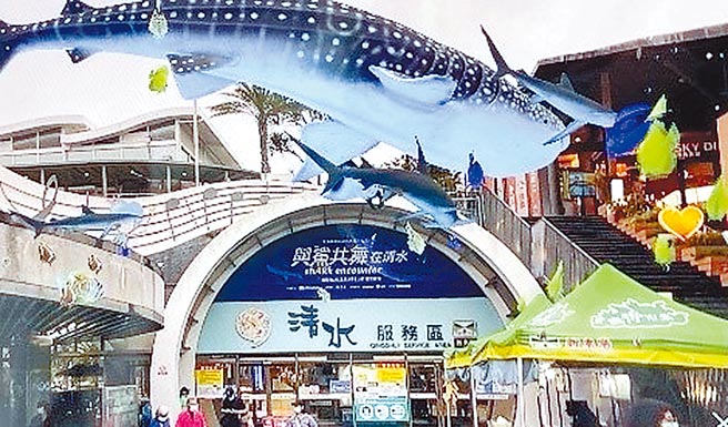 用路人只需要下載App即可進入奇幻海洋世界。（新東陽提供）