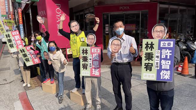 民进党「新潮流＋」双北参选连线积极运作，盼能大手牵小手，协助新人参选。（吕健豪摄）