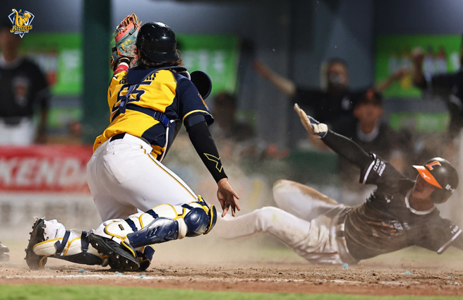 统一狮「再见高飞牺牲打」遭改判。（资料照，中信兄弟提供）