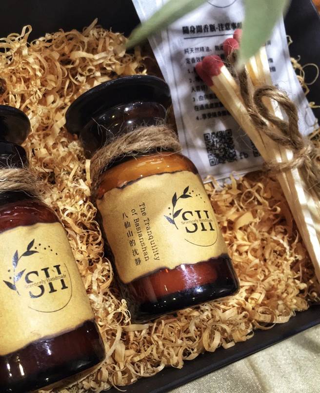 純天然香氛令人愛上大自然。（Sciencely Handmade提供／陳淑娥台中傳真）