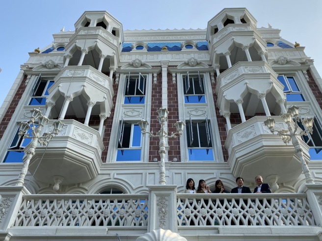 台商簡廷在返台致力推動城堡民宿打造計畫。(照片簡廷在提供)