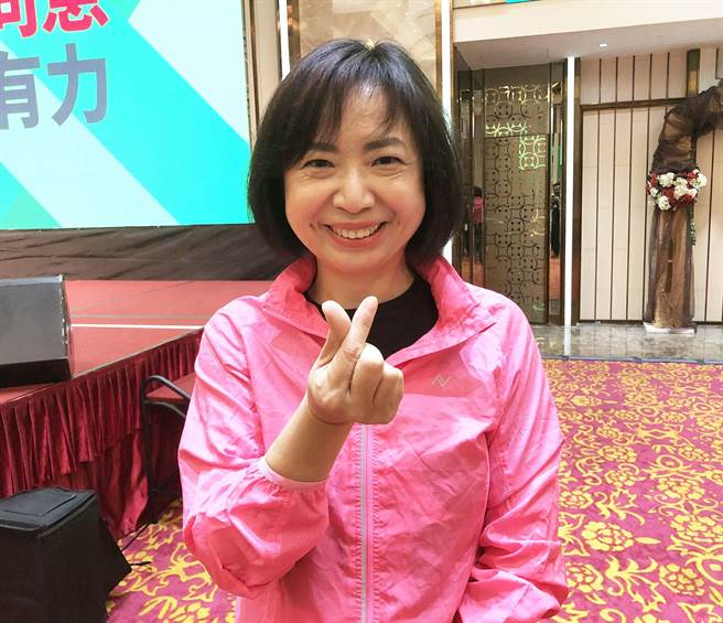 素有台中市「最強母雞」之稱的立委何欣純，19日早上將開記者會宣布爭取民進黨中央和主席蔡英文徵召，參選年底台中市長。（陳世宗攝）