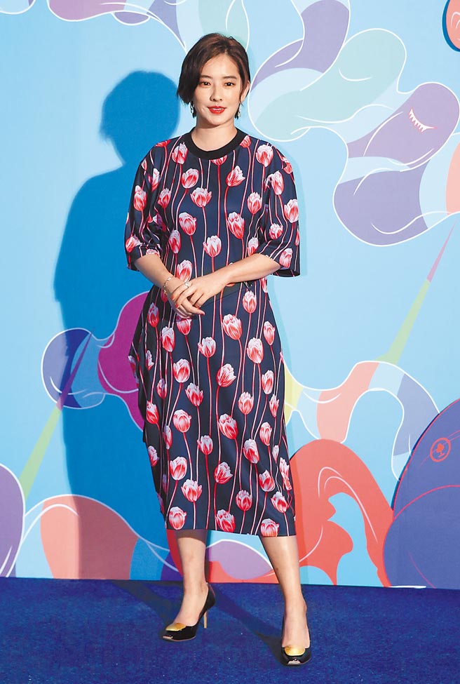 周采詩在《良辰吉時》演花街女郎，在劇中展現好身材。（陳俊吉攝）