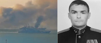 俄國證實 1名登陸艦艦長在伯德揚斯克陣亡