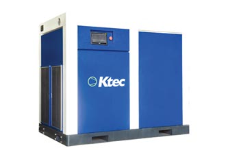 Ktec雙級螺旋式空壓機 能揚興業 超越ISO標準