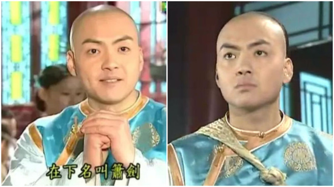 《還珠格格》中飾演「蕭劍」的男星朱宏嘉近日在電視劇中演出，引起網友熱烈討論。（圖／微博）