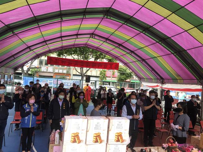 墩仔腳大地震追悼法會19日上午在后里區公所舉行。（后里區公所提供／陳淑娥台中傳真）