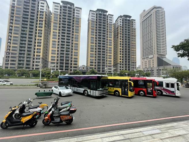 高雄共享运具。（洪靖宜摄）