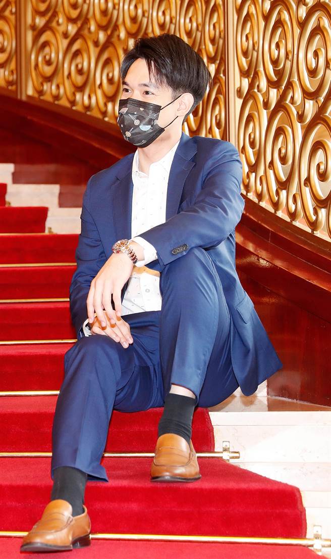 小提琴家林品任（见图）表示，两年半的疫情，相较其他音乐家，他很幸运有大家一直支持着。(陈怡诚摄)