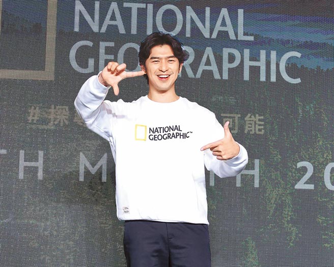 陈柏霖昨出席活动，谈及爱情长跑10年的女友相当害羞。（陈俊吉摄）