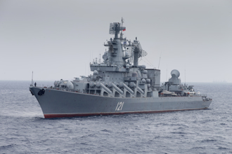 日媒：莫斯科號遭擊沉 衝擊陸遼寧艦攻台戰略