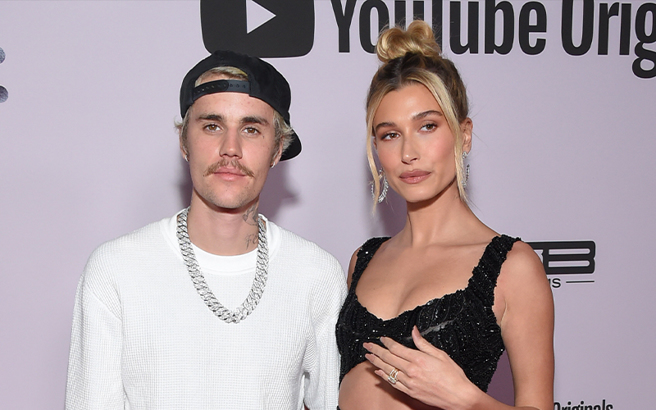 小贾斯汀和爱妻海莉结婚后感情恩爱。（图∕达志影像）