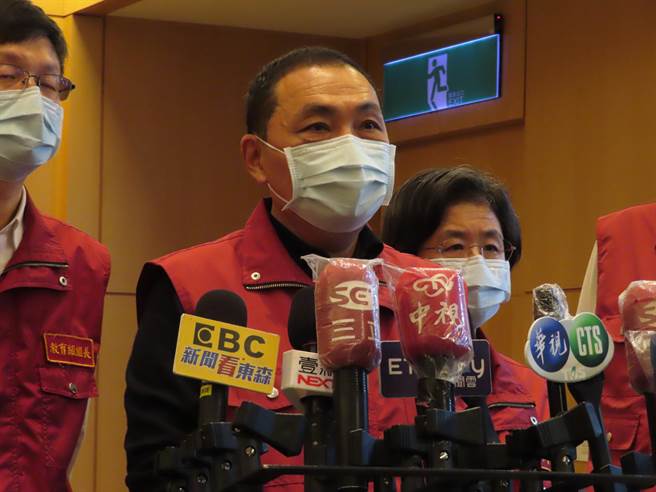 6歲至11歲童打疫苗 侯友宜：已做好準備。（葉德正攝）