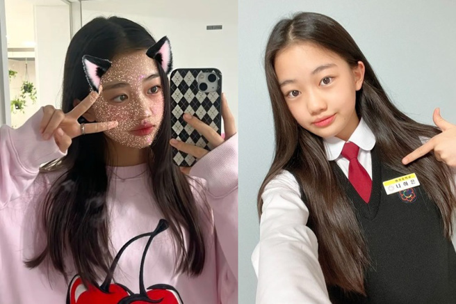 夏恩年僅13歲已是擁有521萬粉絲的YouTuber，有「小泫雅」稱號。（圖／取自夏恩IG）