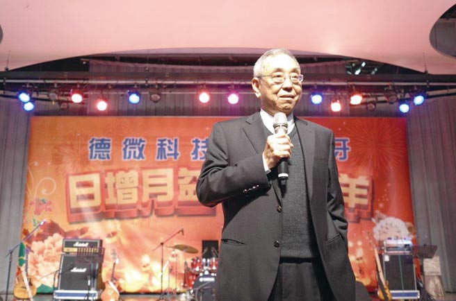 二极体厂德微2022年将全力衝刺业绩成长动能，图为母公司达尔集团总裁卢克修。图／本报资料照片