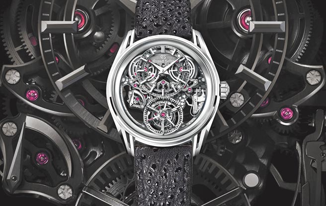 Grand Seiko也有陀飞轮表，今年发表首只Kodo恒定动力陀飞轮腕表，售价37万欧元。（Grand Seiko提供）