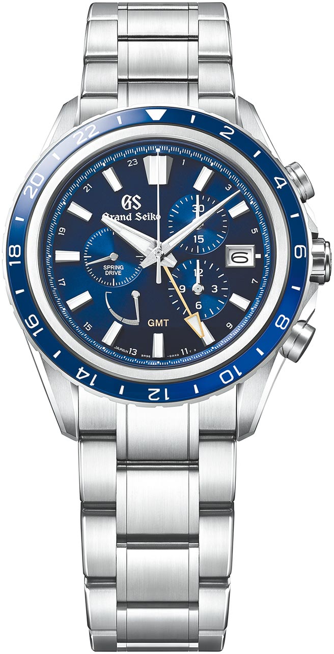 Grand Seiko欢庆计时码表15周年纪念限量表，1万2500欧元。（Grand Seiko提供）