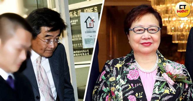 柯丽卿（左）与戴锦铨原为长荣国际董事长、总经理，现由弟弟派取得经营权后，双双遭解任。（图／报系资料照）