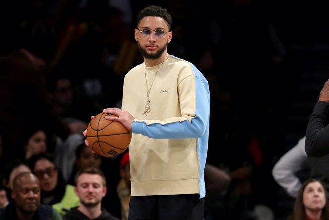 班西蒙斯有望在季後賽首輪G4宣告傷癒復出了。(路透資料照)