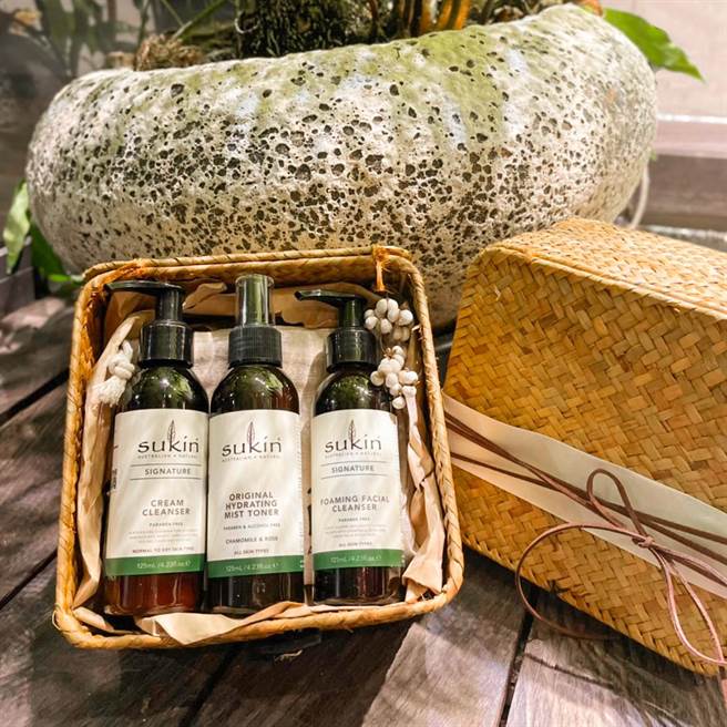 Sukin经典净顏礼盒 一次备齐经典净顏系列。（Sukin提供） 