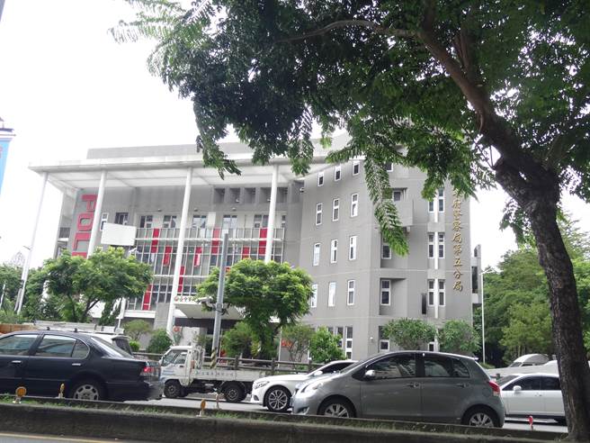 台中市第五分局四平派出所一名員警確診，該分局及派出所58名員警快篩皆為陰性。（馮惠宜攝）