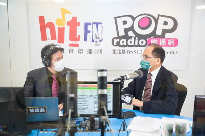 立法院院長游錫堃今接受廣播專訪。（照片來源：立法院院長辦公室提供）