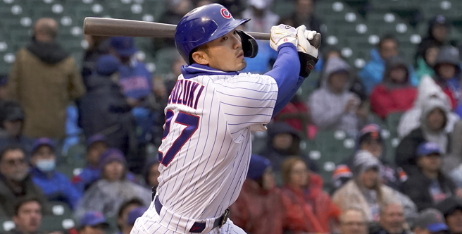 铃木诚也开季连12场上垒(美联社)