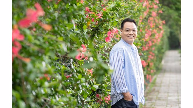 林耕仁提出舒适减压、永续新竹为政策，深受当地选民支持。（图：截自林耕仁脸书）