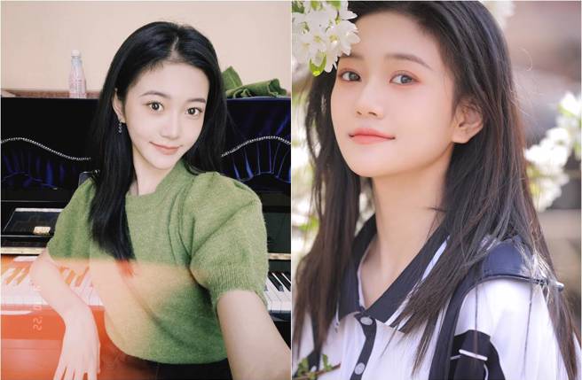 张译兮外型清新、有气质。（图／取材自张译兮微博）