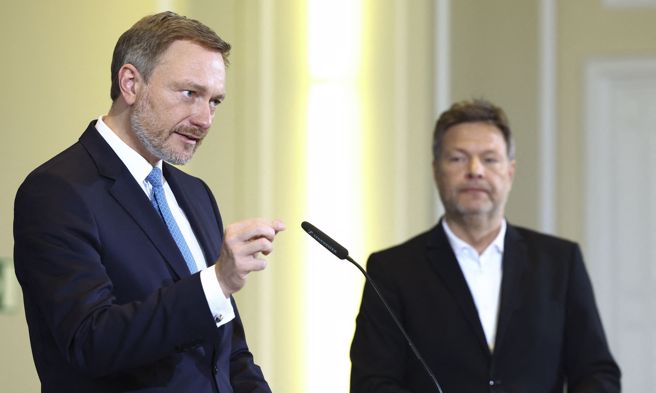 德國財政部長林德納（Christian Lindner）。(圖／路透社)