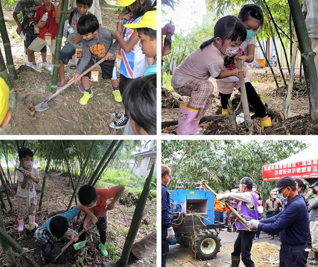 柯林社區水域生態調查結合低碳遊程。（宜蘭縣環保局提供／吳佩蓉宜蘭傳真）