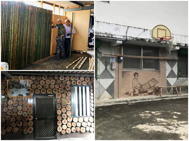 金岳社區耆老工藝文化傳承與空間改造。（宜蘭縣環保局提供／吳佩蓉宜蘭傳真）