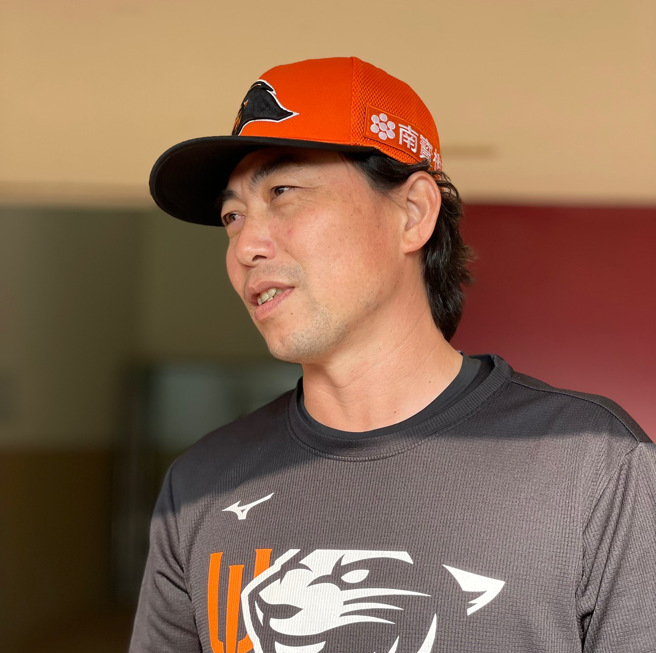 统一狮总教练林岳平。（毛琬婷摄）