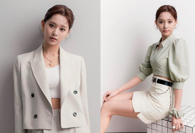 子瑜的春季品牌服飾穿搭已經小露性感，切換夏季模式將展露更多雪白美膚。（圖／取自IG@zooc_official）