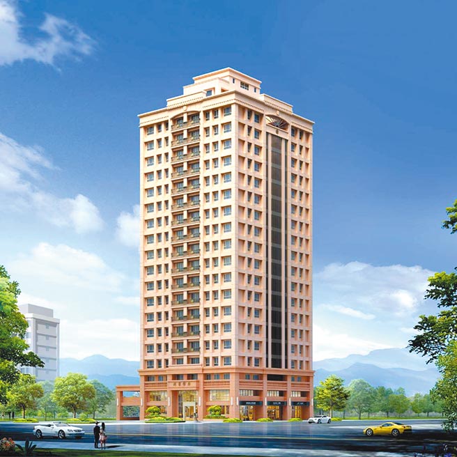 位在桃園中路重劃區「利晉學府」，住宅產品去年底已完銷，建商釋出稀有店面銷售。圖／業者提供