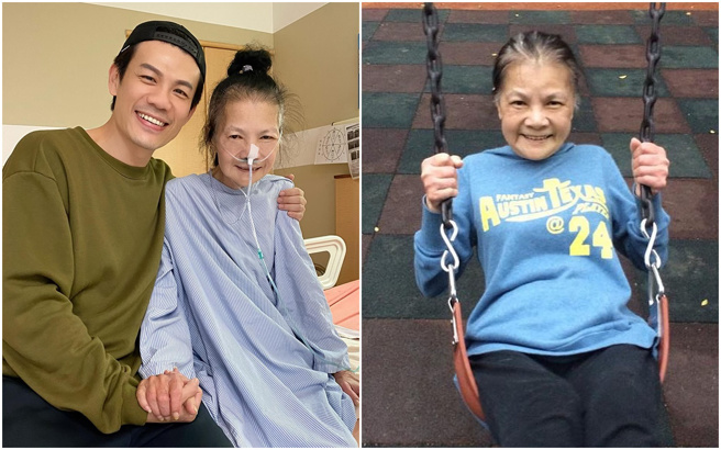 陈志强悲痛送走母亲，聊着跟妈妈相处的最后时光。(图/陈志强 IG)