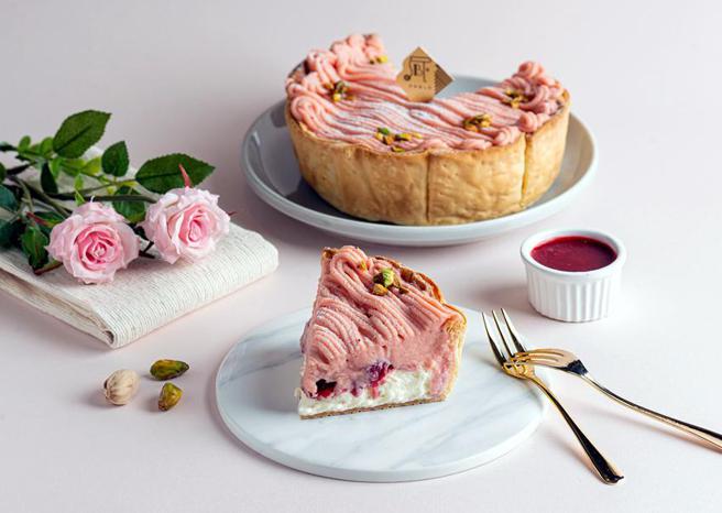 （迎接母亲节，日本甜点品牌「PABLO」推出「开心莓好起司塔」，4月底前预购可享优惠。图／PABLO）　　