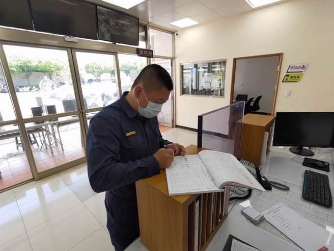 彰化大埔派出所上午10點恢復運作。（彰化警分局提供／吳敏菁彰化傳真）
