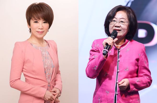华视1天出包2次，陈郁秀(图右)、陈雅琳请辞。(图／本报系资料照)
