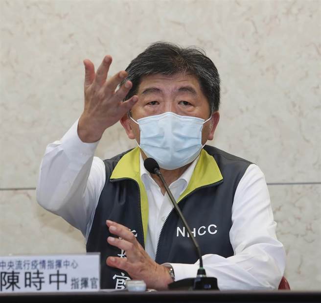 中央流行疫情指揮中心指揮官陳時中。（劉宗龍攝）