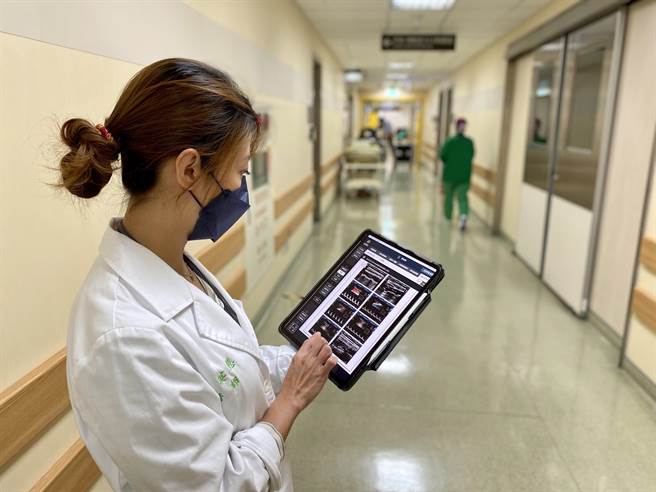 麻醉評估App「EVAN 2」提供麻醉醫師臨床實務所需功能及流暢的操作體驗。(北科大提供／李侑珊台北傳真)