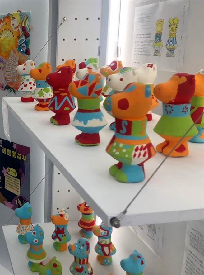 「賞心苑」提供師生1處造美、追美的好地方。校方希望美麗的角落成為大家的祕密花園和培養生活美學的小搖籃。（金湖國小提供）