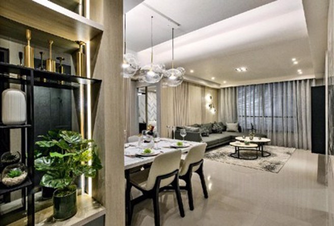 「住寅大晶囍」以七期豪宅规格打造2-3房。(图/住寅建设提供)