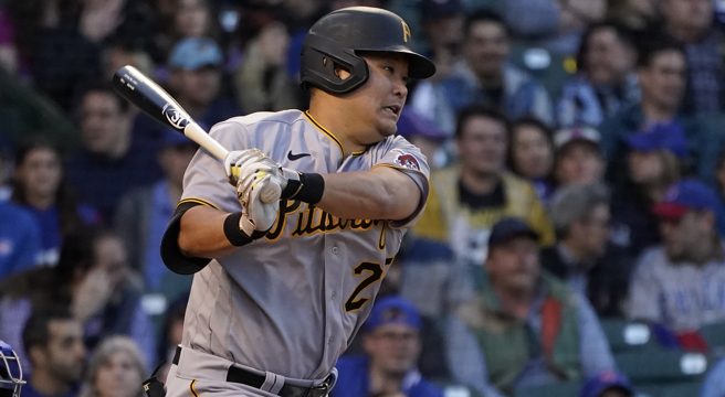 筒香嘉智击出致胜安打(美联社)