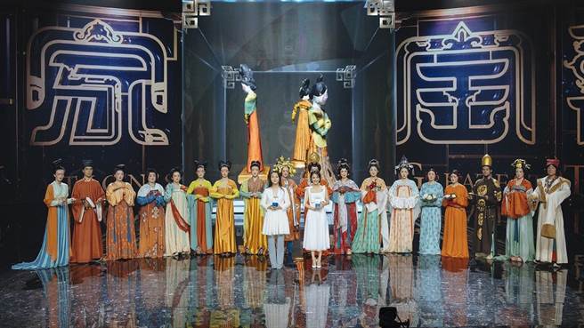 《国家宝藏》第2季神还原「唐代时装秀」带观眾穿越时空。（中视提供）