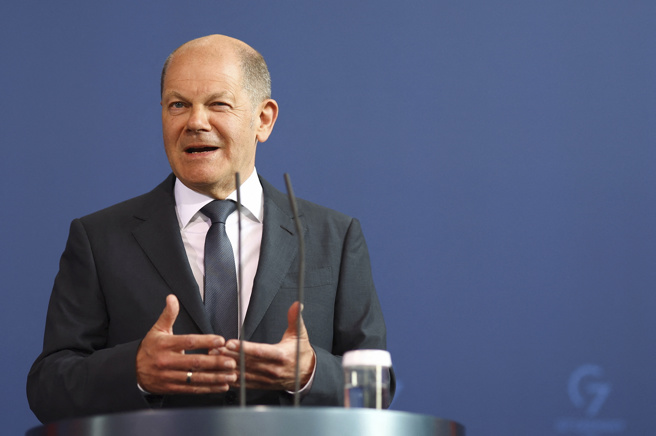 萧兹预定本月28日到日本进行为期2天的访问。（图／美联社）