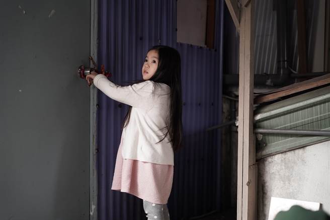 《咒》飾演朵朵的黃歆庭，精彩演出被讚是天才童星。（牽猴子提供）